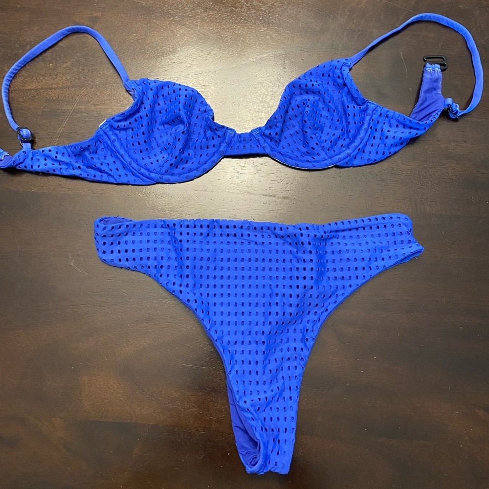 Acacia cobalt blue bikini